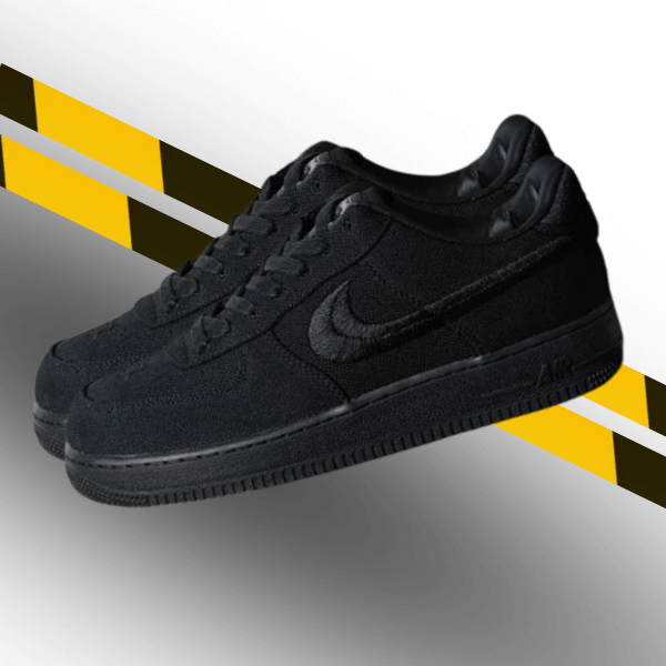 Stussy X Air Force 1 Low Triple Black