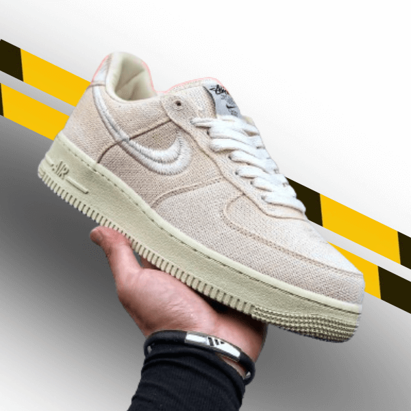 Stussy X Air Force 1 Low Triple White