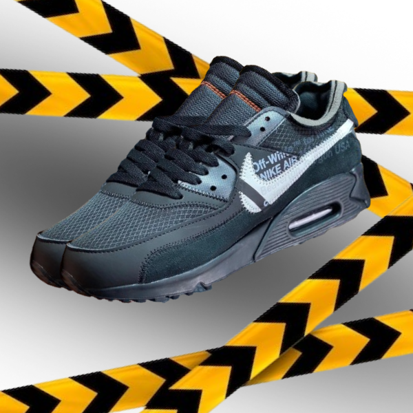 OFF-WHITE x Nike Air Max 90 Preto