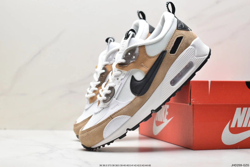 Nike Air Max 90 Futura Branco e Bege