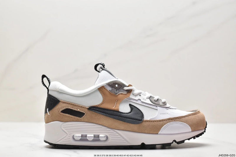 Nike Air Max 90 Futura Branco e Bege