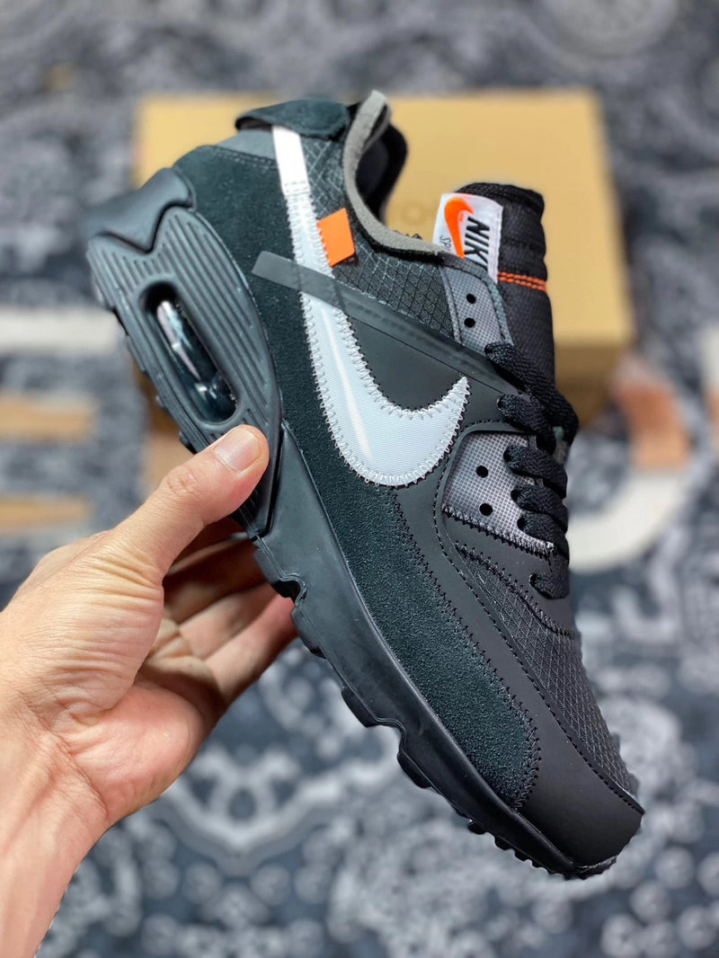 OFF-WHITE x Nike Air Max 90 Preto