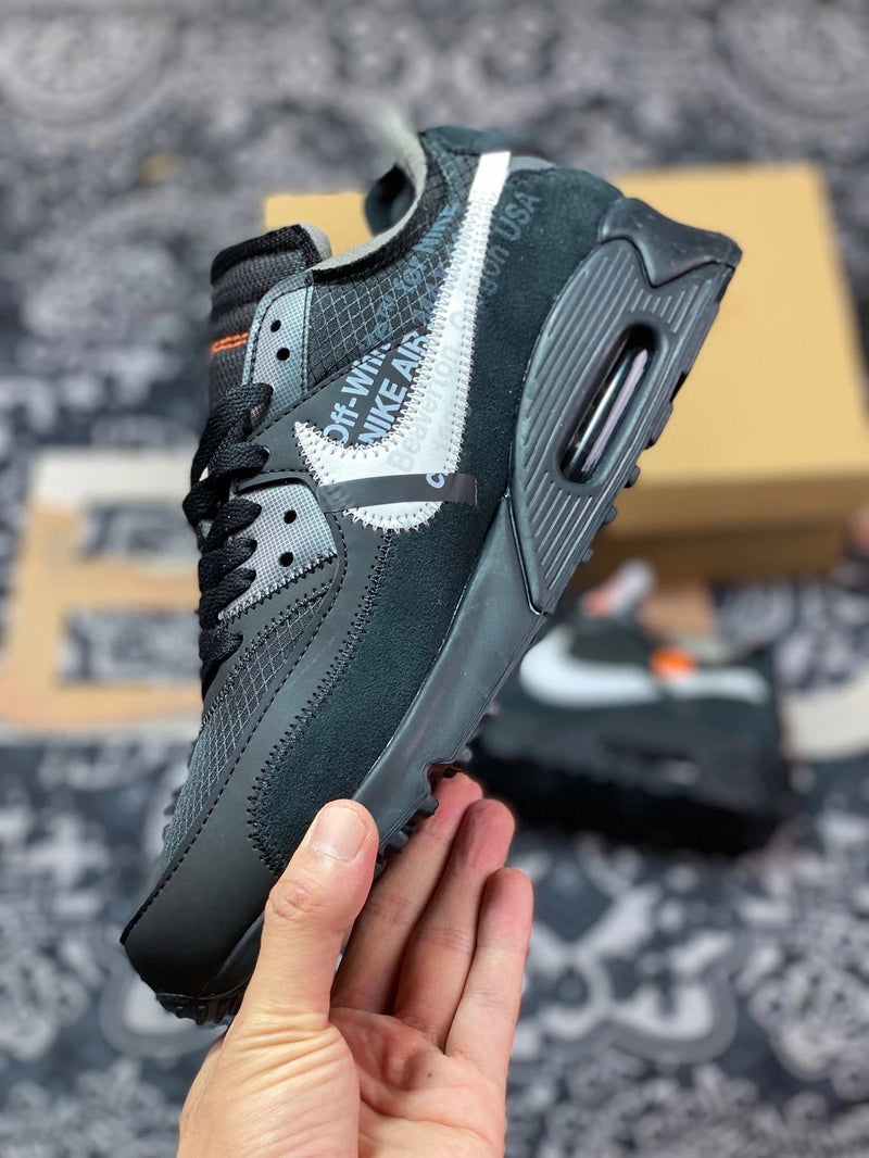 OFF-WHITE x Nike Air Max 90 Preto