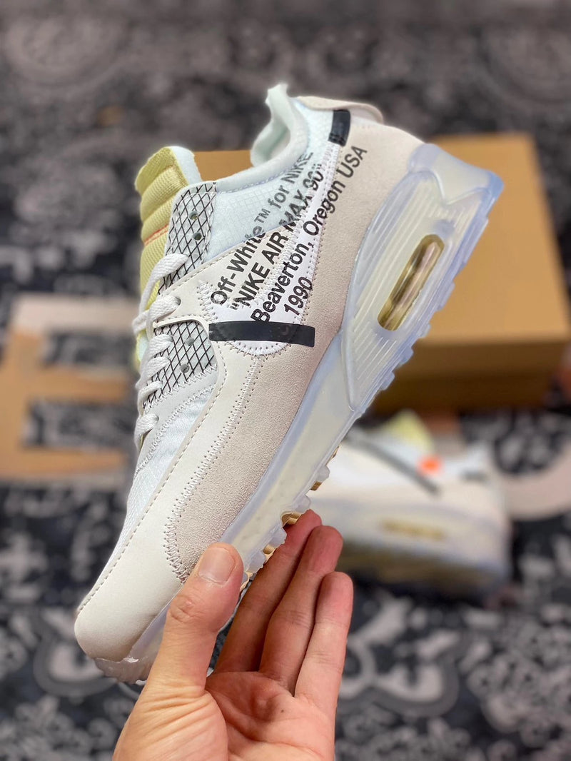 OFF-WHITE x Nike Air Max 90 Bege