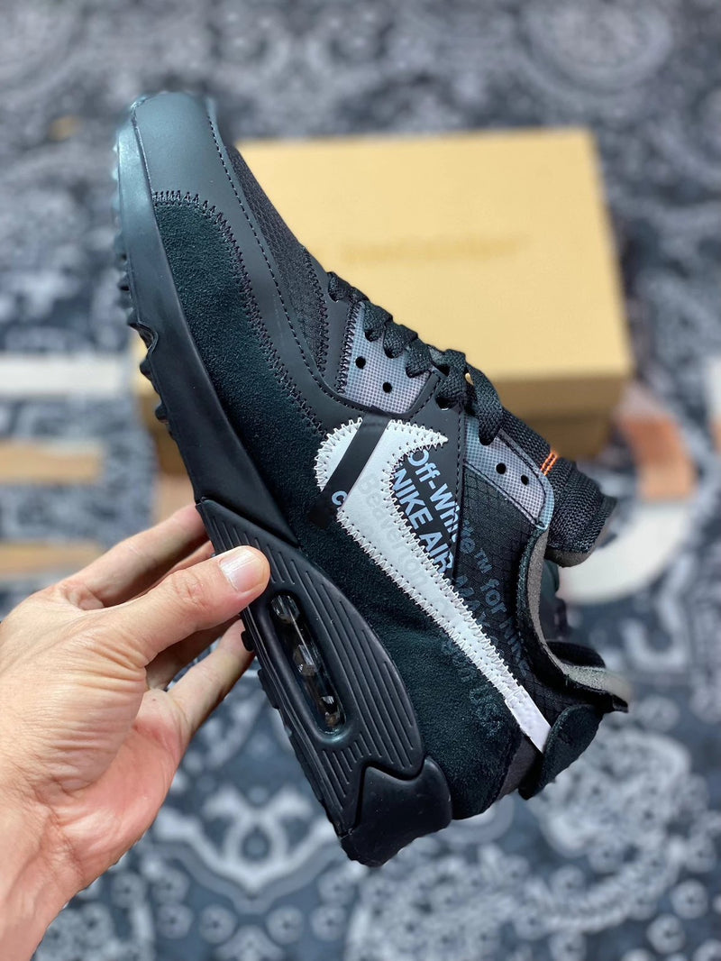 OFF-WHITE x Nike Air Max 90 Preto