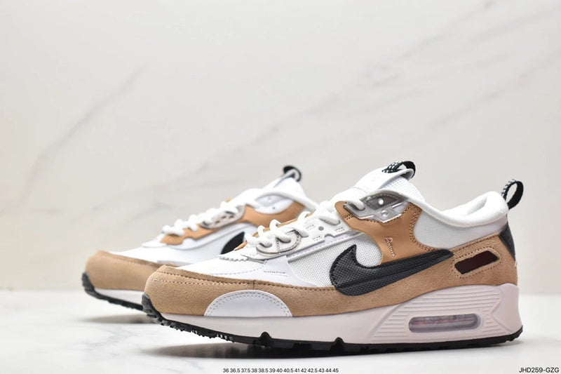 Nike Air Max 90 Futura Branco e Bege