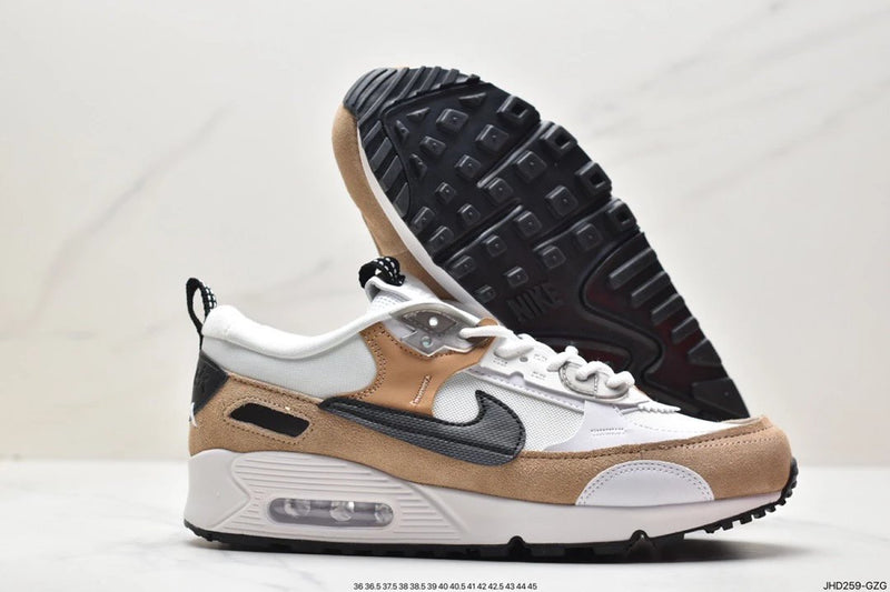 Nike Air Max 90 Futura Branco e Bege