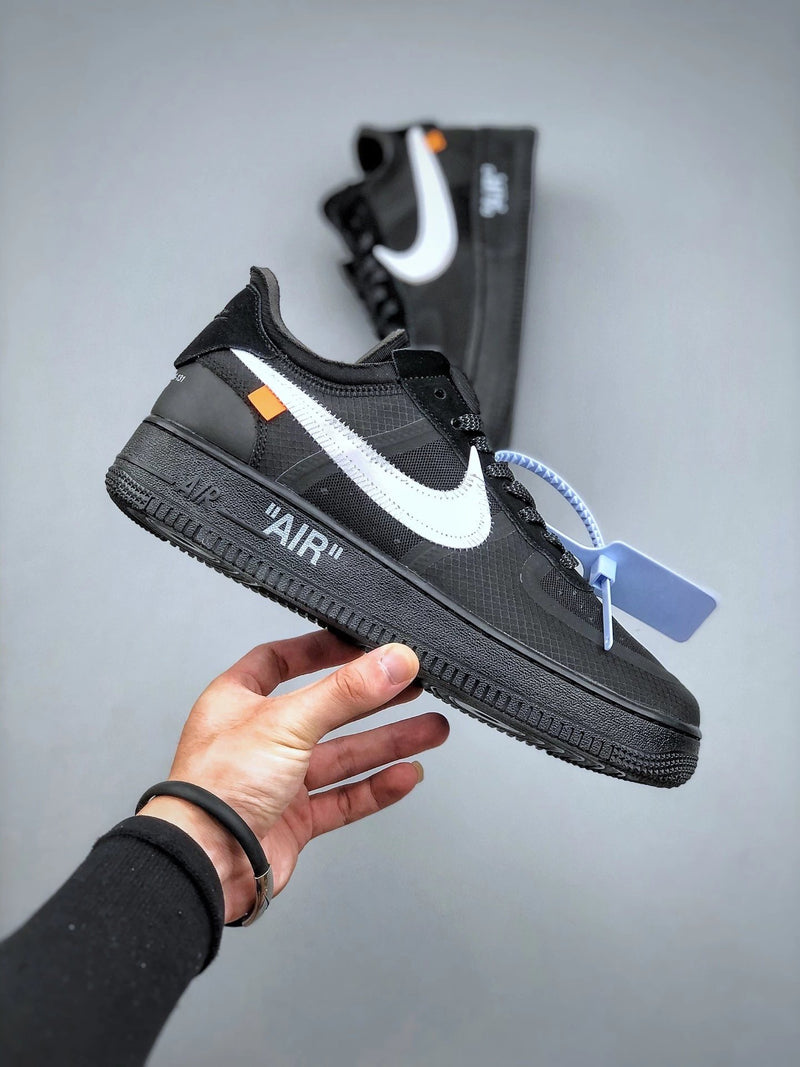 Off-White X Air Force 1 Low Black/White 2.0