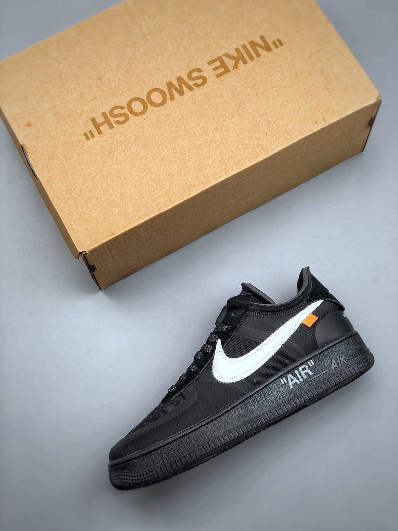 Off-White X Air Force 1 Low Black/White 2.0