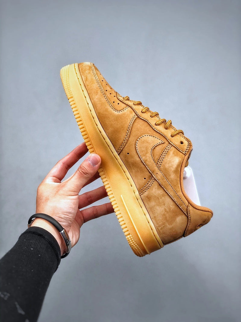 Supreme X Air Force 1 Low Wheat Flax