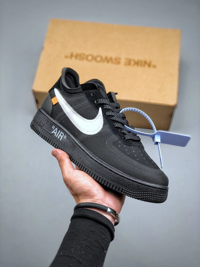 Off-White X Air Force 1 Low Black/White 2.0