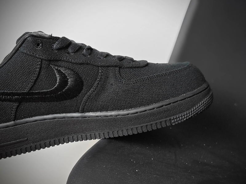 Stussy X Air Force 1 Low Triple Black