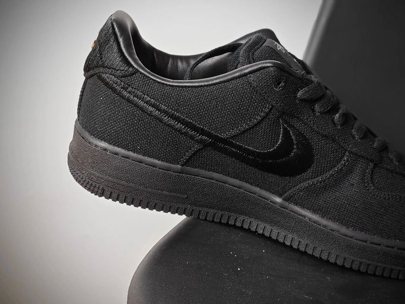 Stussy X Air Force 1 Low Triple Black