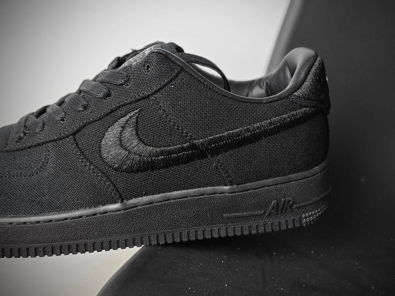 Stussy X Air Force 1 Low Triple Black