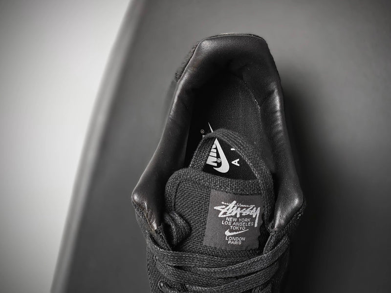 Stussy X Air Force 1 Low Triple Black